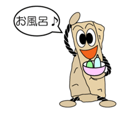 The KINAKO NEJIRI -soft Japanese candy- sticker #9935660