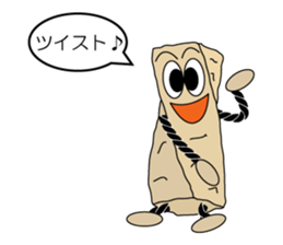 The KINAKO NEJIRI -soft Japanese candy- sticker #9935664