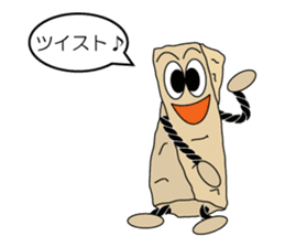 The KINAKO NEJIRI -soft Japanese candy- sticker #9935664