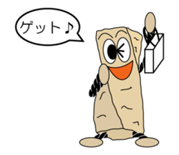 The KINAKO NEJIRI -soft Japanese candy- sticker #9935671