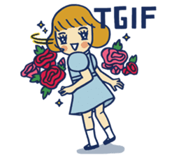 Fab MD Girls sticker #9990425