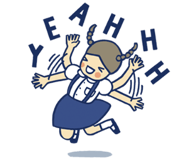 Fab MD Girls sticker #9990451