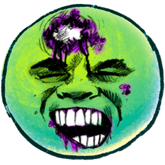 Honest Zombie Emojis