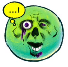 Honest Zombie Emojis sticker #10003191