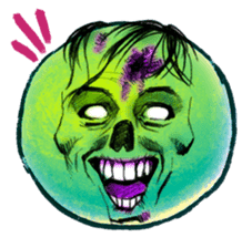 Honest Zombie Emojis sticker #10003203