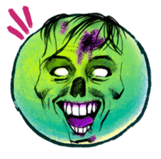 Honest Zombie Emojis sticker #10003203