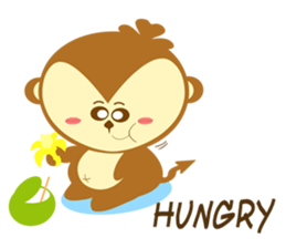 Cutie Cutie Monkey sticker #10031732