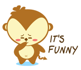 Cutie Cutie Monkey sticker #10031741