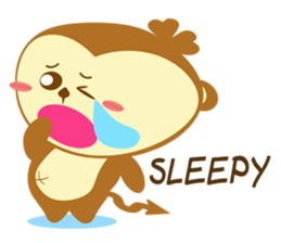 Cutie Cutie Monkey sticker #10031743