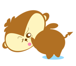Cutie Cutie Monkey sticker #10031744