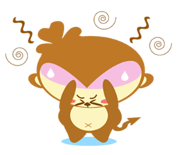 Cutie Cutie Monkey sticker #10031745