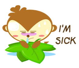 Cutie Cutie Monkey sticker #10031746