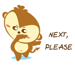 Cutie Cutie Monkey sticker #10031748