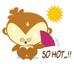 Cutie Cutie Monkey sticker #10031752