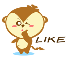Cutie Cutie Monkey sticker #10031756