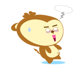 Cutie Cutie Monkey sticker #10031757