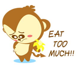 Cutie Cutie Monkey sticker #10031761