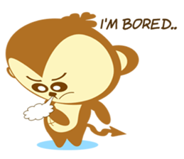 Cutie Cutie Monkey sticker #10031766