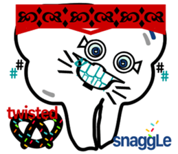 my tooth $en$e sticker #10044489