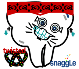 my tooth $en$e sticker #10044489