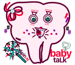 my tooth $en$e sticker #10044491