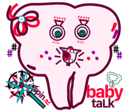 my tooth $en$e sticker #10044491