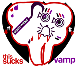 my tooth $en$e sticker #10044500