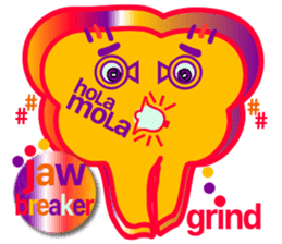 my tooth $en$e sticker #10044503