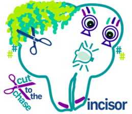 my tooth $en$e sticker #10044504