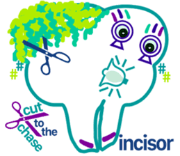 my tooth $en$e sticker #10044504