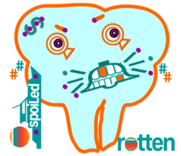 my tooth $en$e sticker #10044506