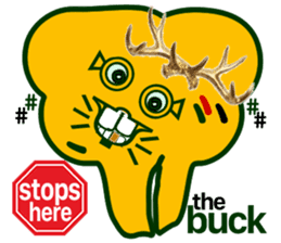 my tooth $en$e sticker #10044508