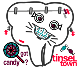 my tooth $en$e sticker #10044512