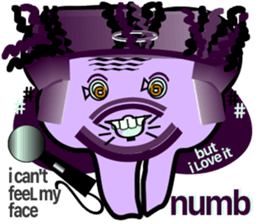 my tooth $en$e sticker #10044523