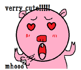 Pig...?? sticker #10049453
