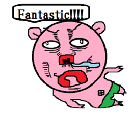 Pig...?? sticker #10049477