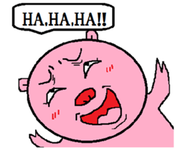 Pig...?? sticker #10049480