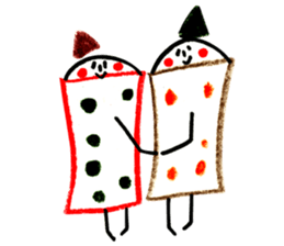 Small people is dancing sticker #10097785