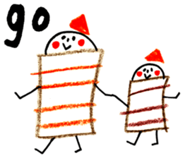 Small people is dancing sticker #10097787