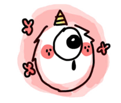 Milk & bouncing sticker #10106722