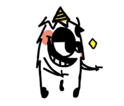 Milk & bouncing sticker #10106748