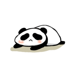 Panda A sticker #10131923