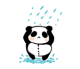 Panda A sticker #10131924