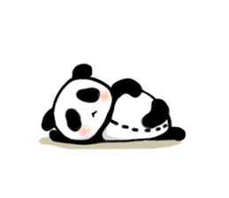 Panda A sticker #10131926