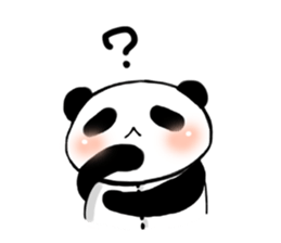 Panda A sticker #10131927