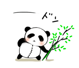 Panda A sticker #10131931