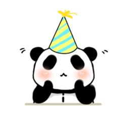 Panda A sticker #10131936