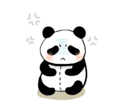 Panda A sticker #10131938