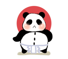 Panda A sticker #10131951