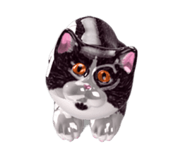 Shiny cat Koume sticker #10134520